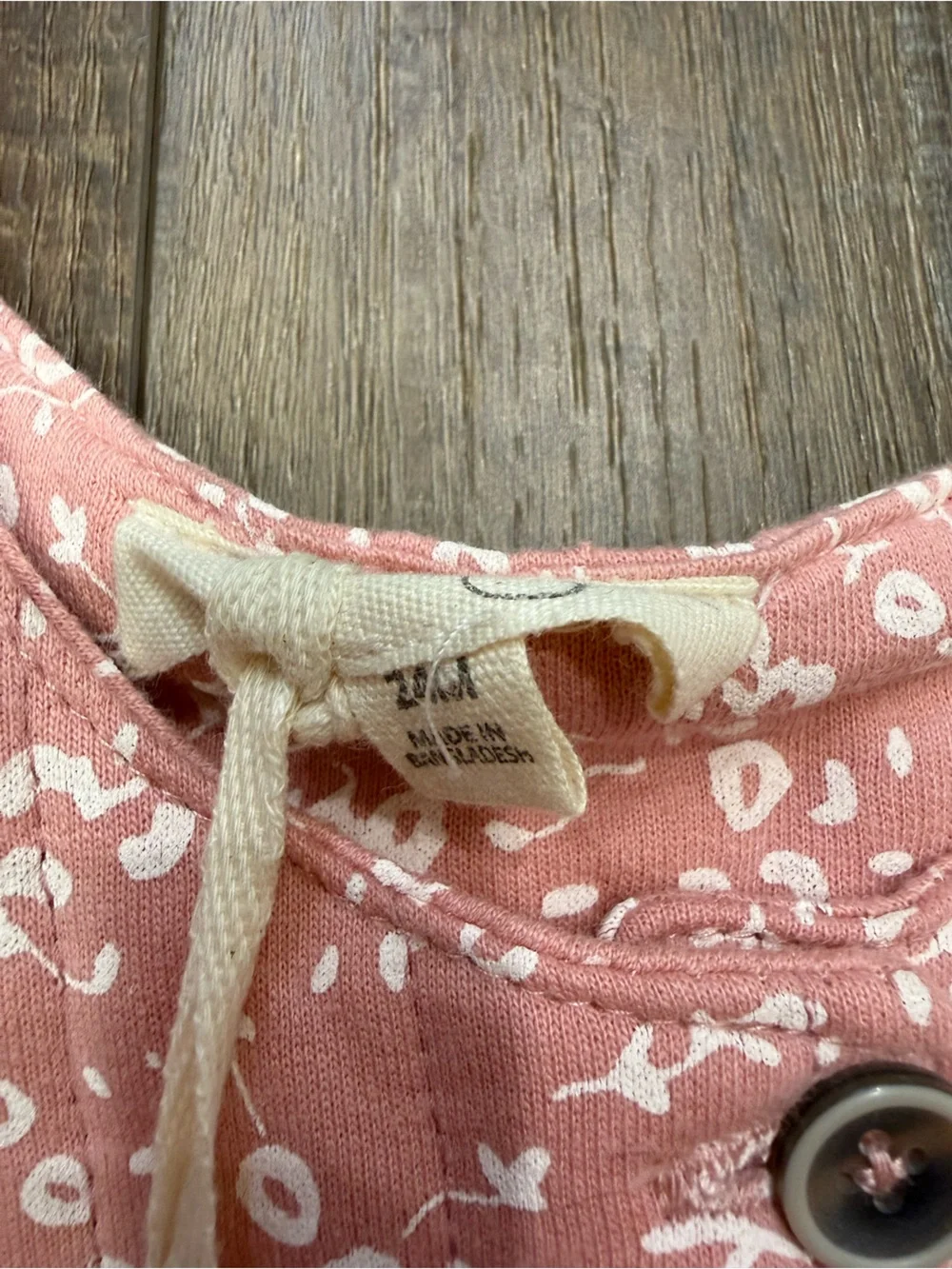 NWT Jessica Simpson 24 month pink white floral quilted jacket sweater
